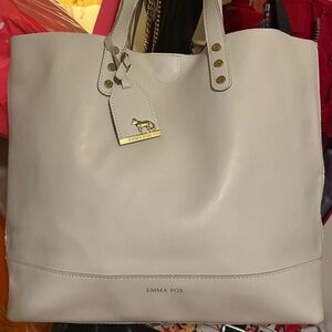 EUC Emma Fox Off White Tote